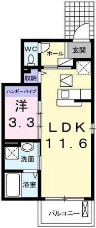 メゾンド　サンセールＡの物件間取画像